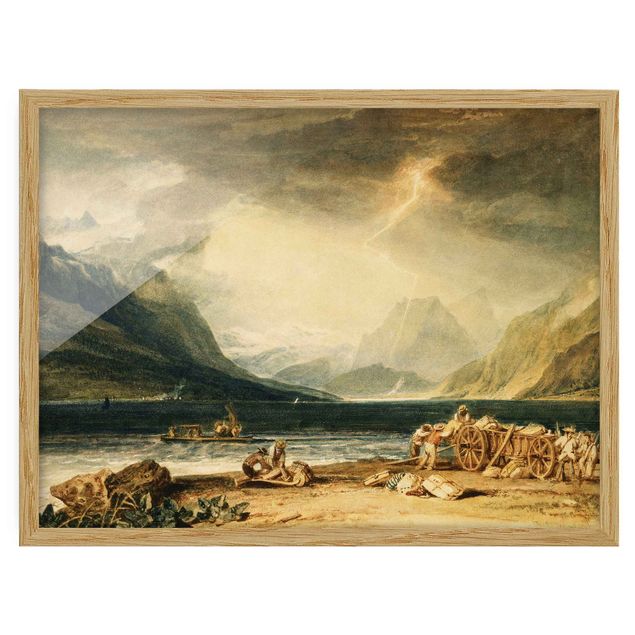 Obrazy w ramie do korytarzu William Turner - Jezioro Thun