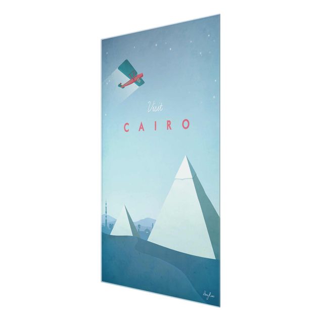 Obrazy retro Plakat podróżniczy - Kair