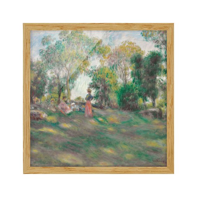 Obrazy w ramie krajobraz Auguste Renoir - Pejzaż z postaciami