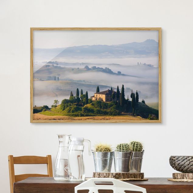 Dekoracja do kuchni Posiadłość wiejska w Toskanii