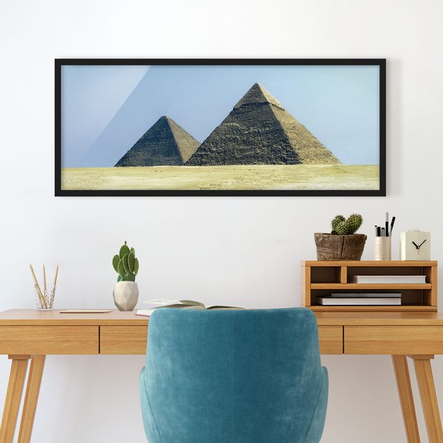 Obrazy w ramie do korytarzu Piramidy w Gizie