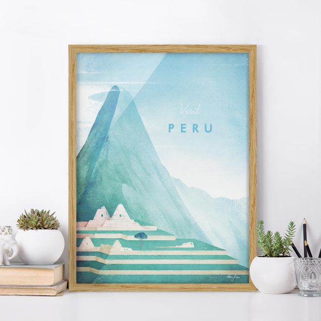 Dekoracja do kuchni Plakat podróżniczy - Peru