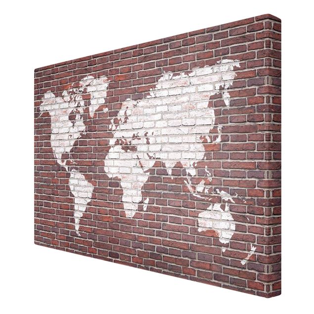 Obrazy na ścianę Mapa świata Backstone