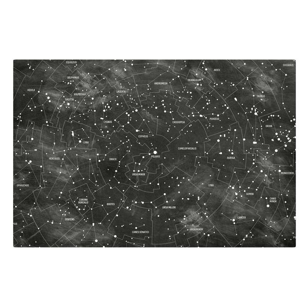 Obraz mapa świata Karta obrazu gwiazdy Optyka tablicowa