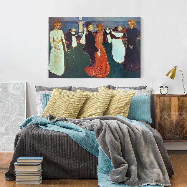 Nowoczesne obrazy do salonu Edvard Munch - Taniec życia