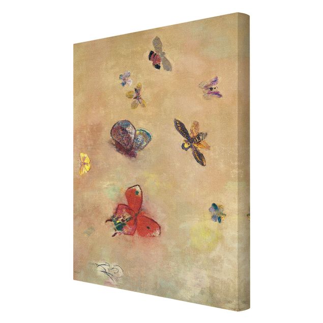 Kolorowe obrazy Odilon Redon - Kolorowe motyle