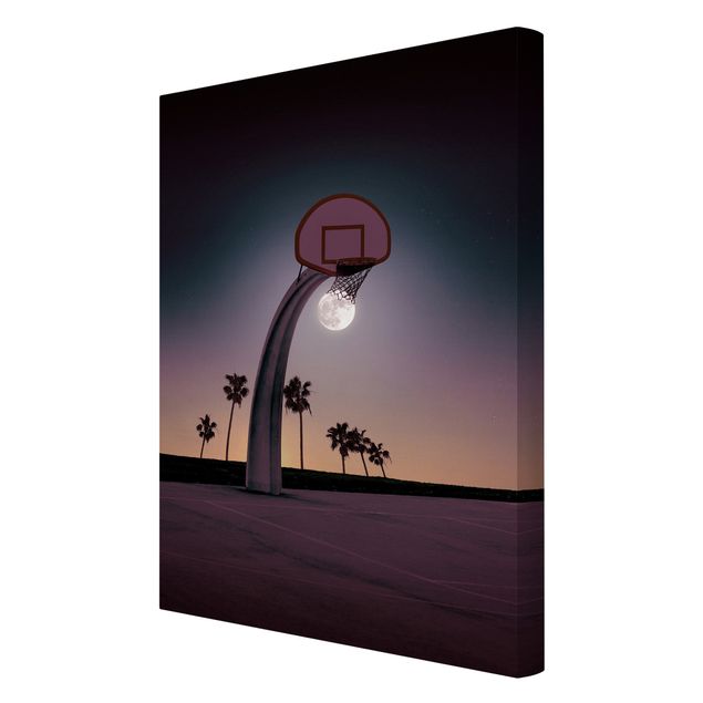 Jonas Loose obrazy Basketball z księżycem