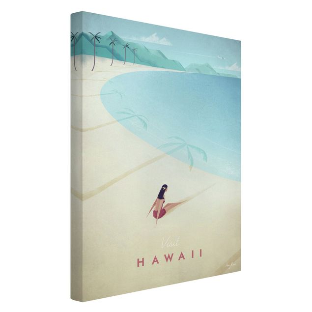 Morze obraz Plakat podróżniczy - Hawaje