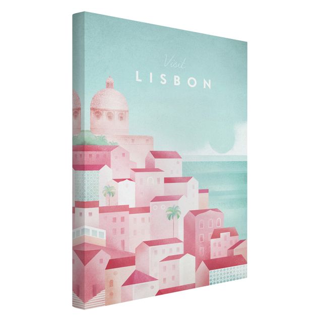 Obrazy krajobraz Plakat podróżniczy - Lizbona