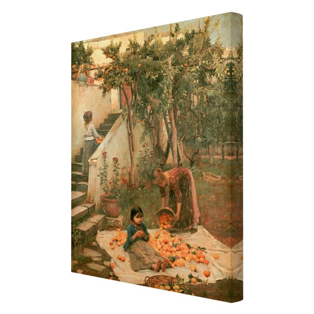 Obrazy na ścianę John William Waterhouse - The Orange Pickers
