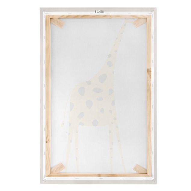 Obrazy artystów Żółta żyrafa