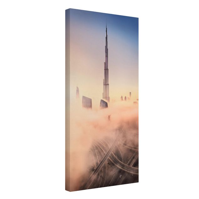 Obrazy na płótnie Dubai Niebiańska panorama Dubaju