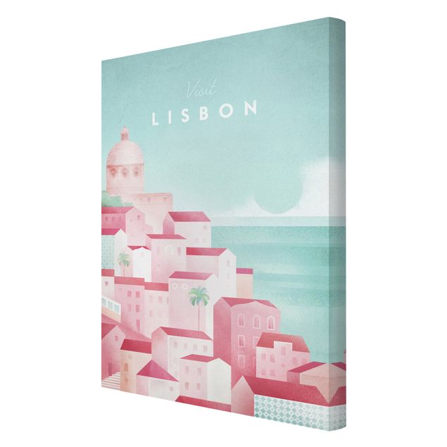 Plaża obraz Plakat podróżniczy - Lizbona