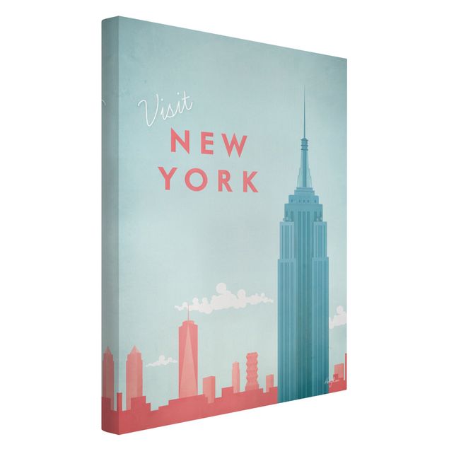 Vintage obrazy Plakat podróżniczy - Nowy Jork