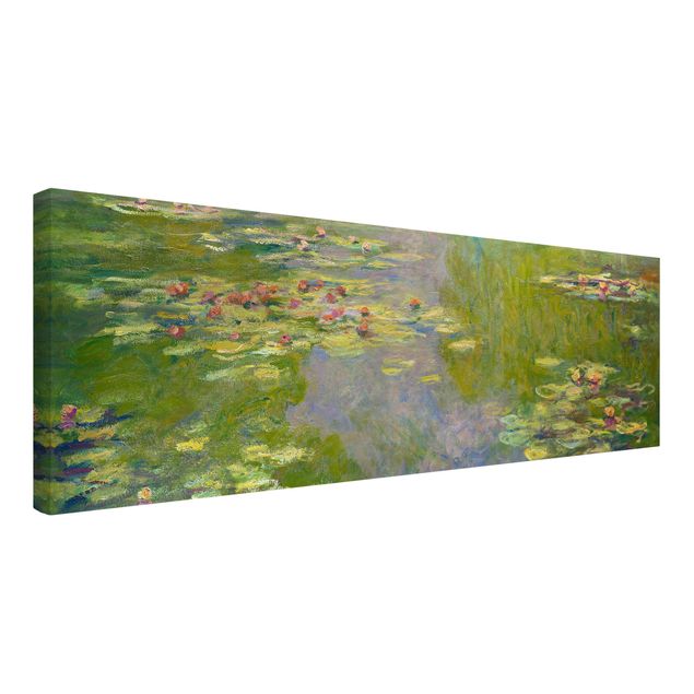 Obrazy do salonu Claude Monet - Zielone lilie wodne