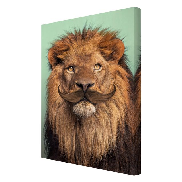 Obraz lwa Lew z brodą