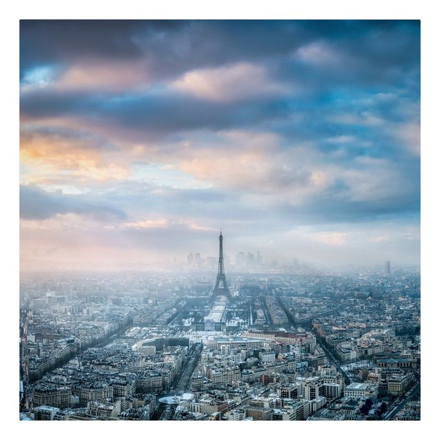 Obrazy na płótnie Paryż Zima w Paryżu