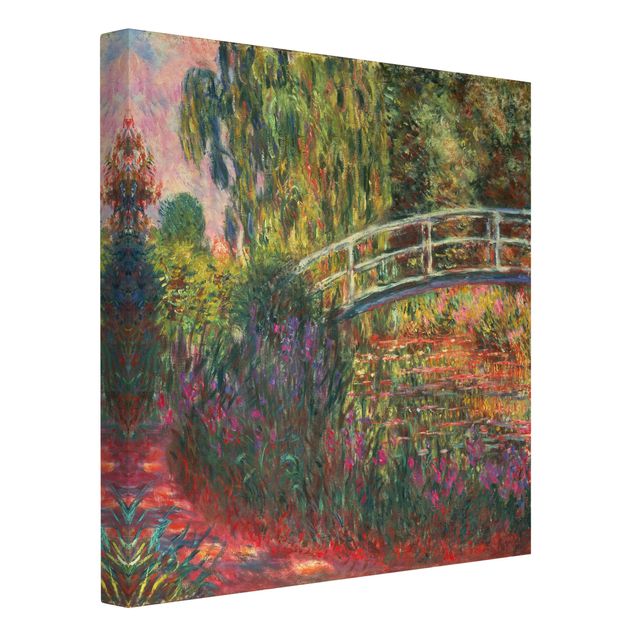 Obrazy impresjonistyczne Claude Monet - Mostek japoński w ogrodzie w Giverny