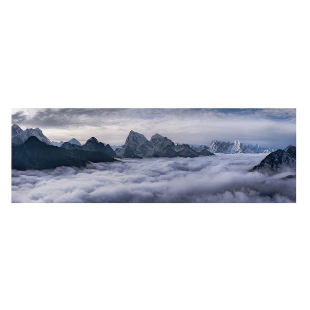 Obrazy krajobraz Morze chmur w Himalajach