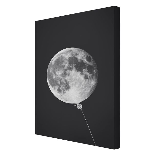 Obrazy artystów Balon z księżycem