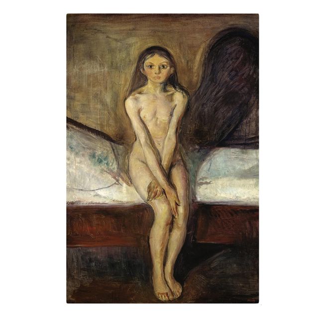 Obrazy portret Edvard Munch - dojrzewanie