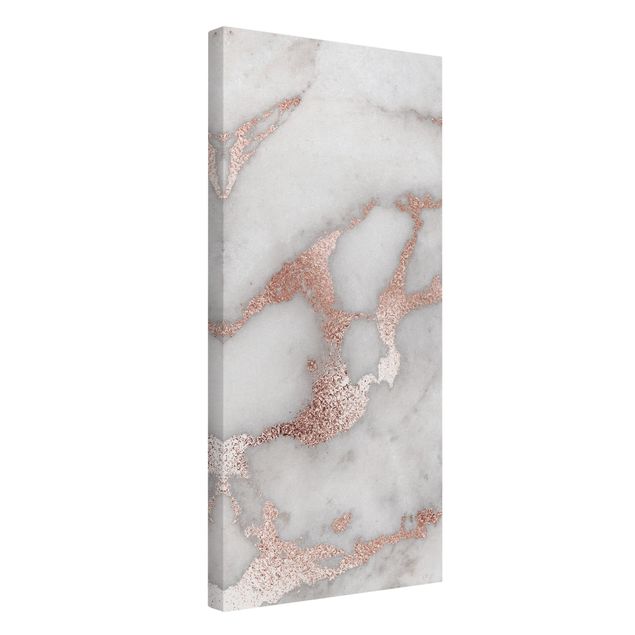Obrazy nowoczesne Marmurowy wygląd z brokatem