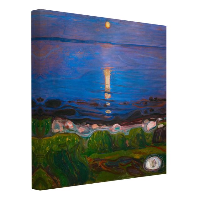 Obrazy nowoczesne Edvard Munch - Letnia noc nad morzem