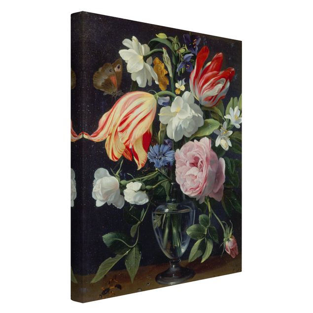 Obraz kolorowy Daniel Seghers - Wazon z kwiatami