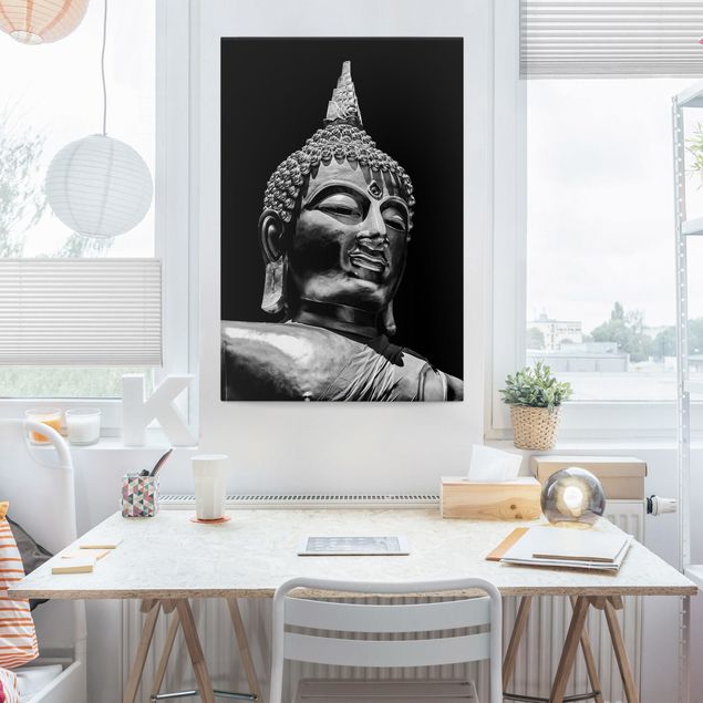 Obrazy duchowość Pomnik Buddy - twarz