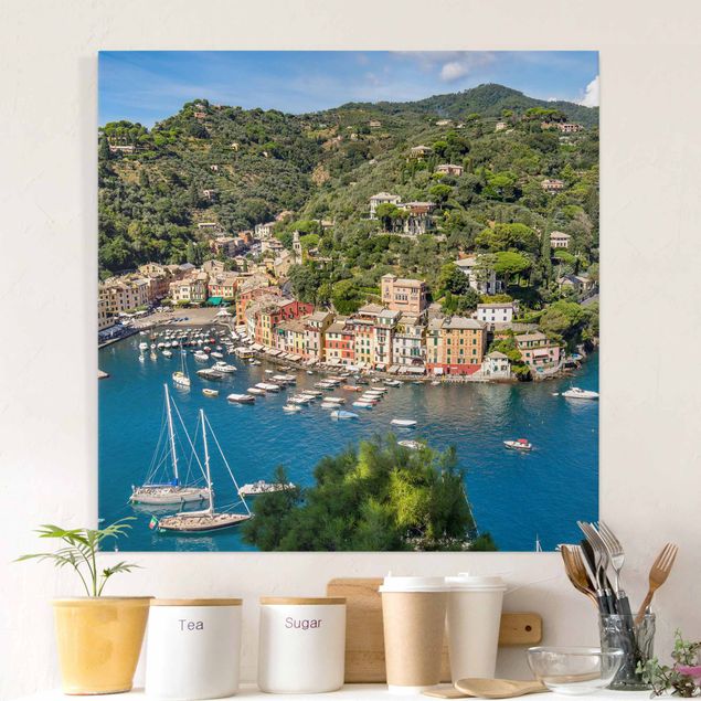 Obrazy Włochy Portofino Harbour