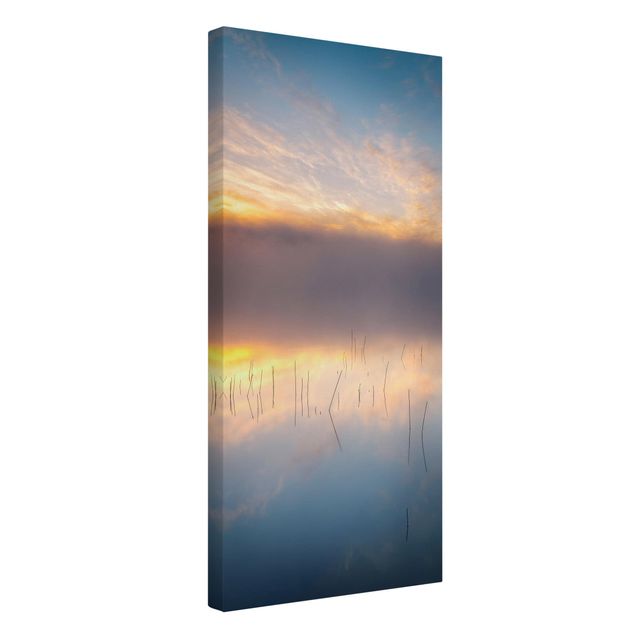 Obrazy na ścianę krajobrazy Wschód słońca Jezioro Szwedzkie