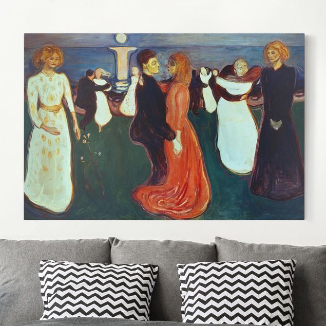 Obrazy ekspresjonizm Edvard Munch - Taniec życia