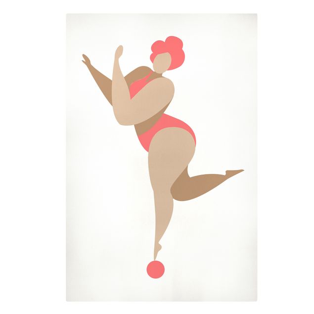 Obrazy portret Miss Dance Pink