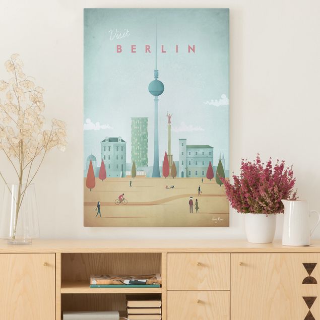 Obrazy Berlin Plakat podróżniczy - Berlin