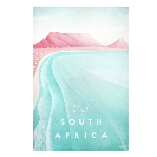 Obrazy vintage Plakat podróżniczy - Republika Południowej Afryki
