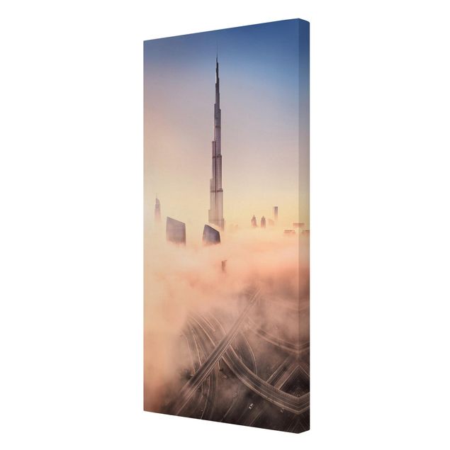 Nowoczesne obrazy Niebiańska panorama Dubaju