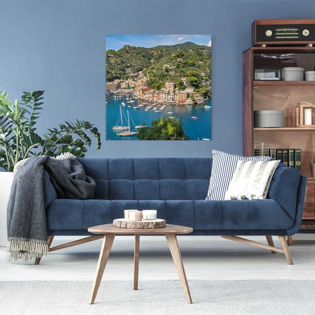 Obrazy na płótnie Włochy Portofino Harbour