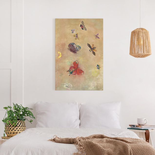 Obrazy do salonu Odilon Redon - Kolorowe motyle