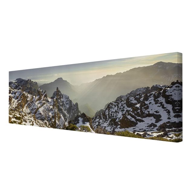Obrazy na płótnie góra Góry w La Palma