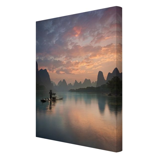 Obrazy portret Wschód słońca nad rzeką Chińską