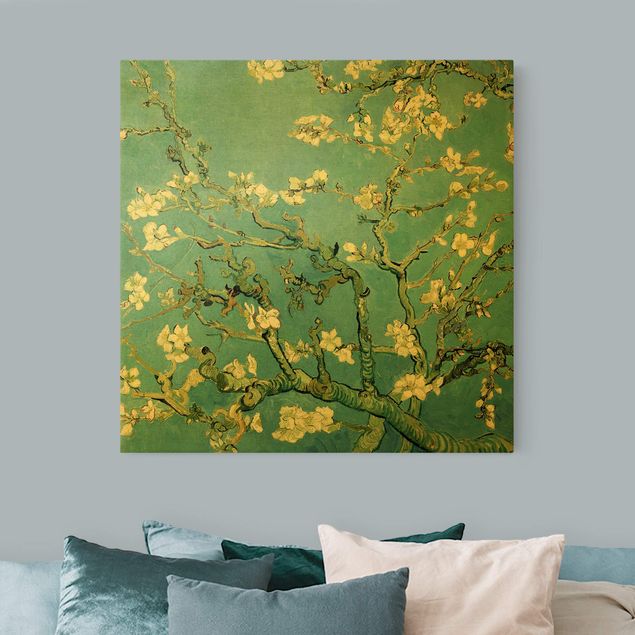 Obrazy do salonu Vincent van Gogh - Kwiat migdałowca