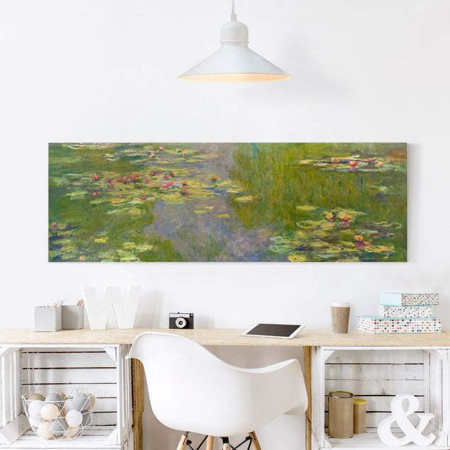 Impresjonizm obrazy Claude Monet - Zielone lilie wodne