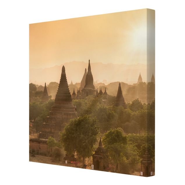 Obrazy na ścianę krajobrazy Zachód słońca nad Baganem