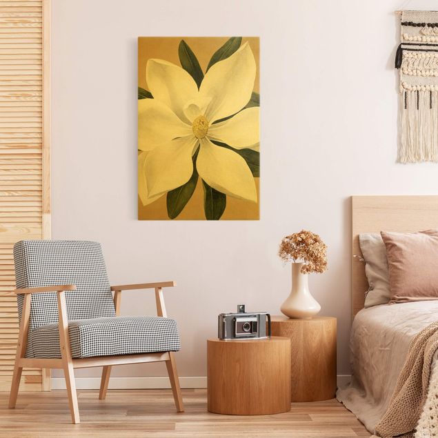 Obrazy nowoczesne Magnolia na złocie I