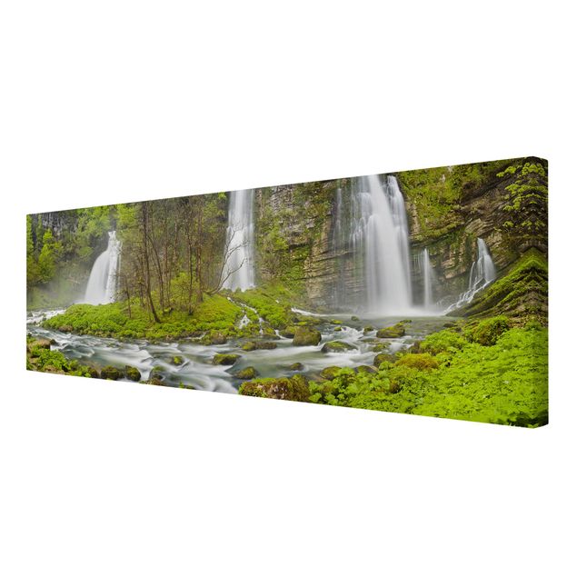 Obrazy natura Wodospady Cascade de Flumen