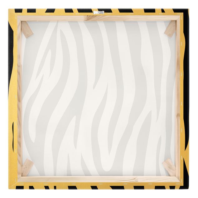 Obraz na płótnie Nadruk w kształcie zebry