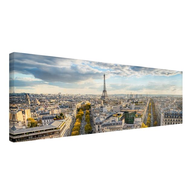 Obrazy na ścianę krajobrazy Miły dzień w Paryżu