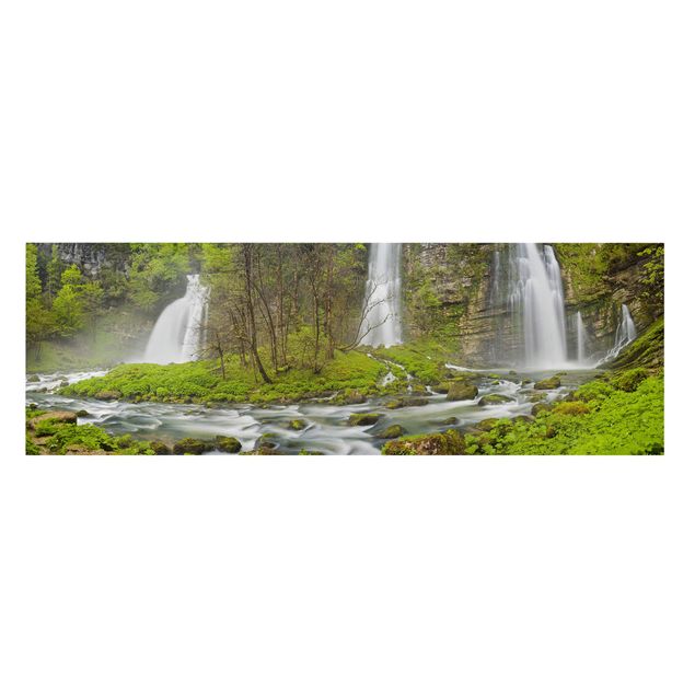 Wodospad obraz na płótnie Wodospady Cascade de Flumen