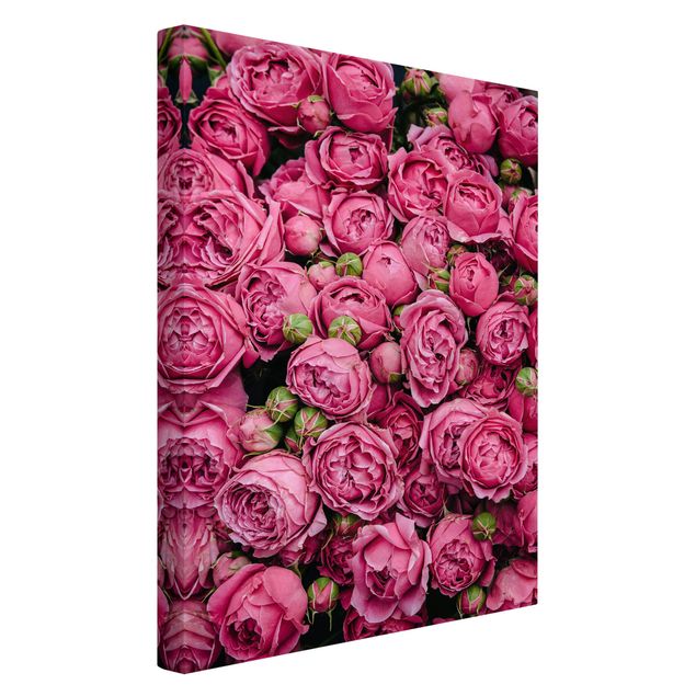 Obrazy nowoczesne Różowe piwonie