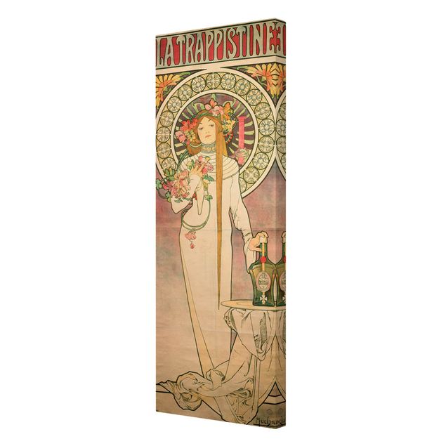 Obrazy powiedzenia Alfons Mucha - Plakat reklamowy La Trappistine